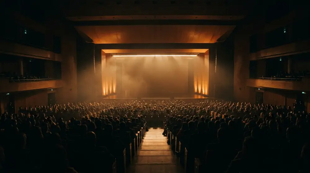 Convention annuelle d’entreprise filmée dans un auditorium à Paris