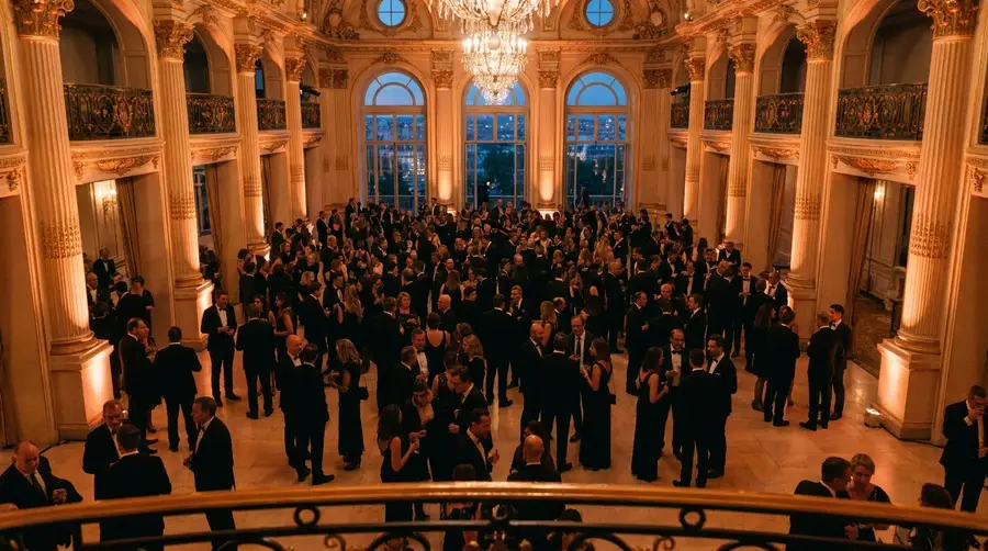 Captation immersive 360 : vue plongeante sur le public d’un événement